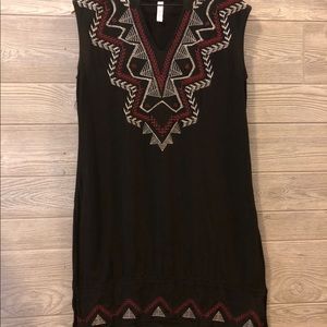 Xhilaration Embroidered Shift Dress